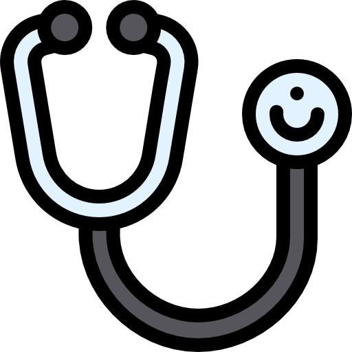 Stethoscope Detailed Rounded Lineal color icon