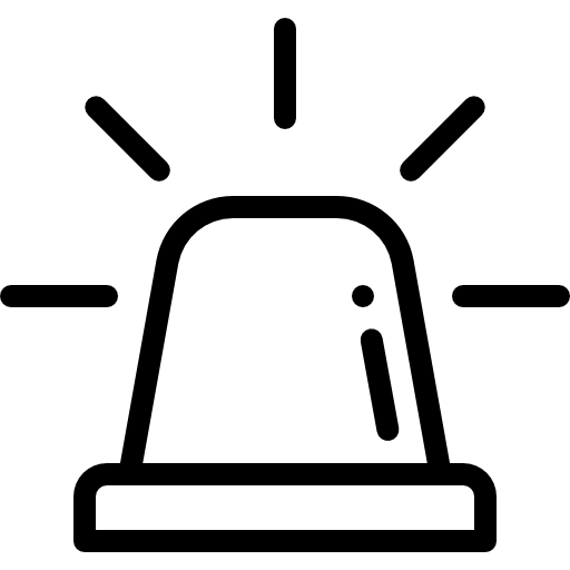 サイレン Detailed Rounded Lineal icon