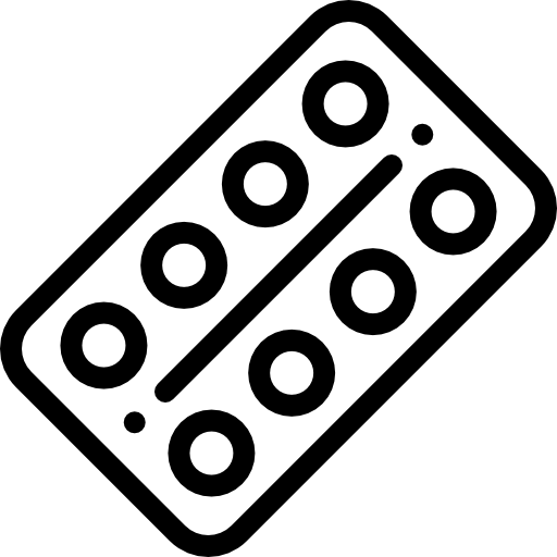 薬 Detailed Rounded Lineal icon