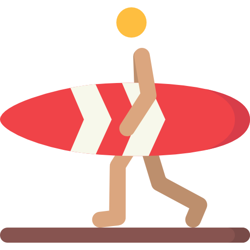 surfen Special Flat icoon