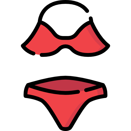 bikini Special Lineal color icon