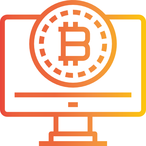 bitcoiny itim2101 Gradient ikona