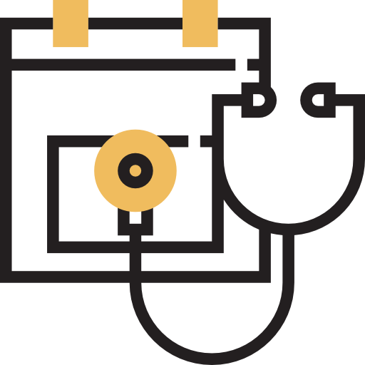 stetoskop Meticulous Yellow shadow ikona