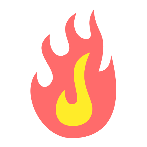 Flame Generic Flat icon