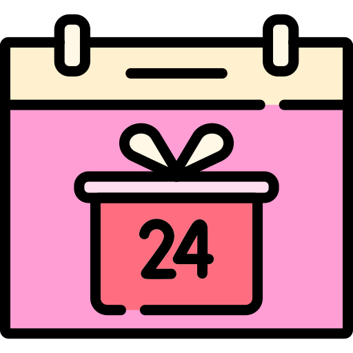 カレンダーの日付 Generic Outline Color icon