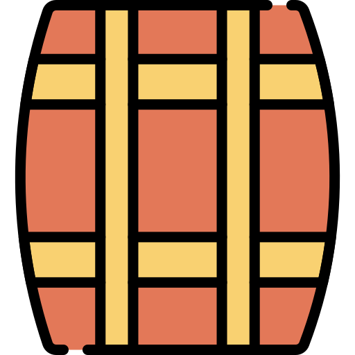 barril Generic Outline Color Ícone