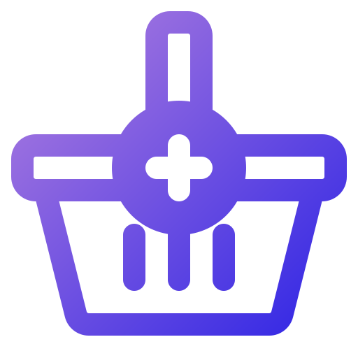 Add to Basket Generic Flat Gradient icon