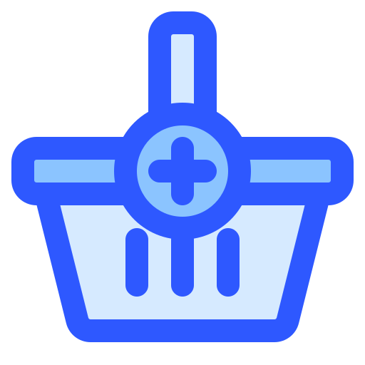 Add to Basket Generic Blue icon