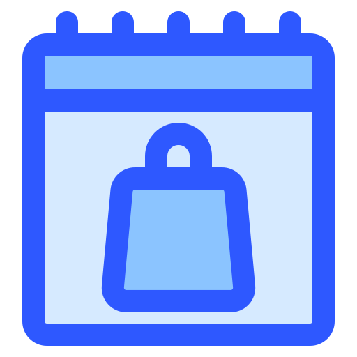 cyber monday Generic Blue icon