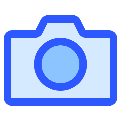 카메라 Generic Blue icon