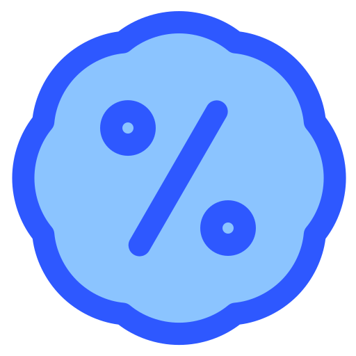 할인 Generic Blue icon
