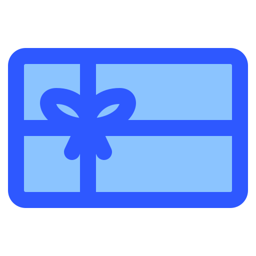 기프트 카드 Generic Blue icon