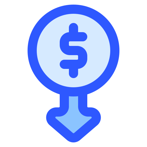 저렴한 가격 Generic Blue icon
