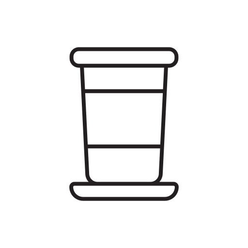 filiżanka kawy Generic black outline ikona
