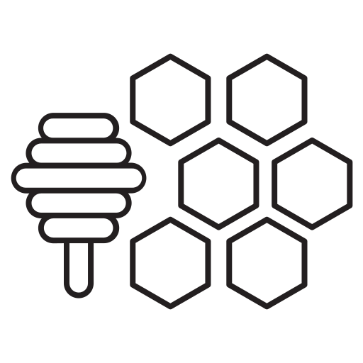 Honey Jar Generic black outline icon