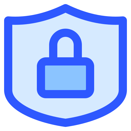 사이버 보안 Generic Blue icon