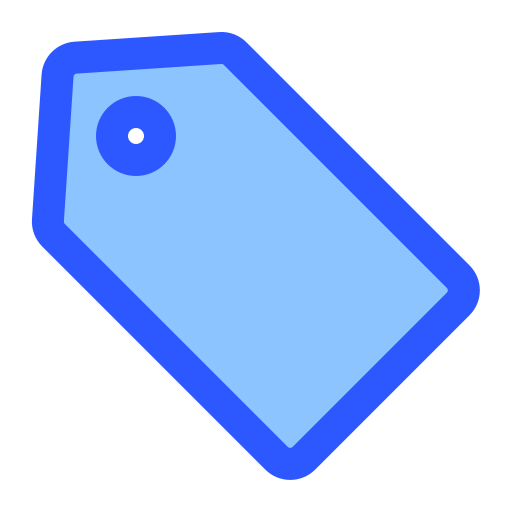 etikette Generic Blue icon