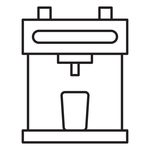 Coffee machine Generic black outline icon