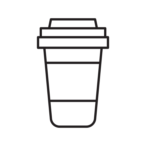 tazza di caffè Generic black outline icona