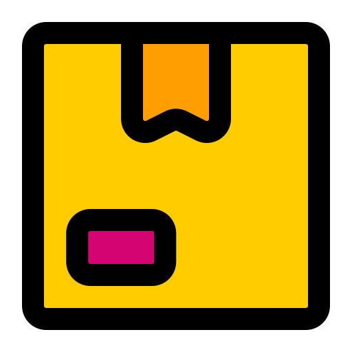 box Generic Outline Color icon