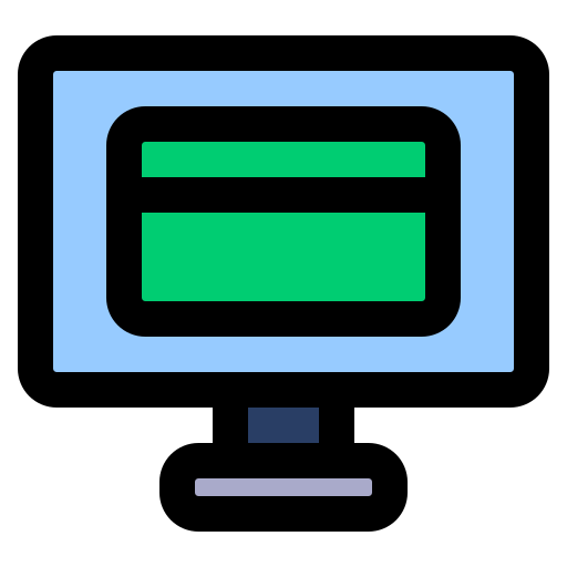 płatność online Generic Outline Color ikona