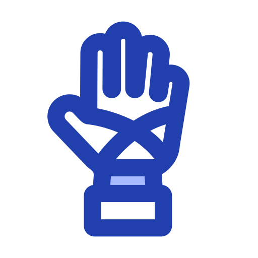 guante de oro Generic Blue icono
