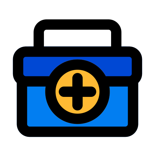 caja médica Generic Outline Color icono