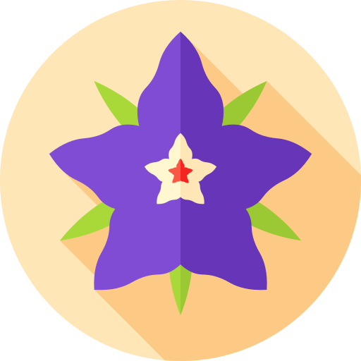 borage Flat Circular Flat icon