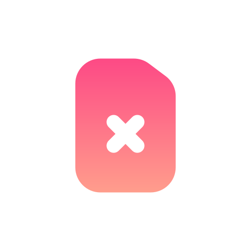 失敗 Generic Flat Gradient icon