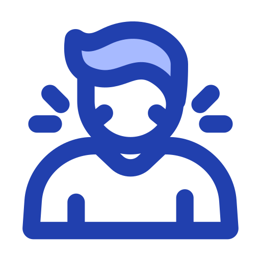 サポーター Generic Blue icon