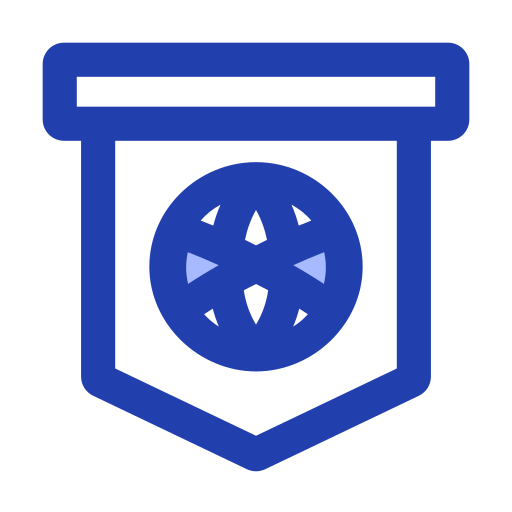 チーム旗 Generic Blue icon