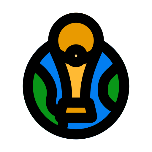 copa mundial Generic Outline Color icono