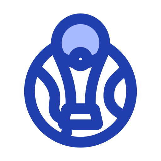 wereldbeker Generic Blue icoon