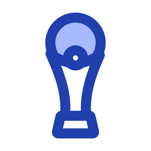 トロフィー Generic Blue icon