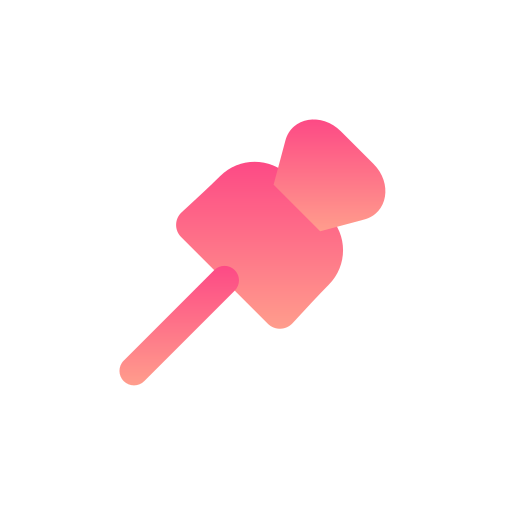 ピン Generic Flat Gradient icon