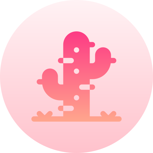 cactus Basic Gradient Circular icono