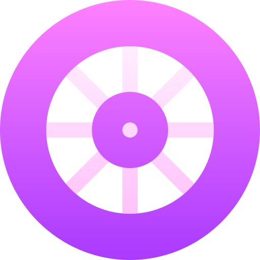 rueda Basic Gradient Gradient icono