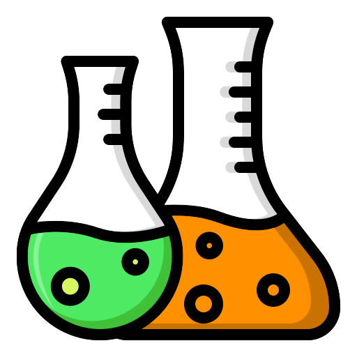 Beaker Generic Outline Color icon
