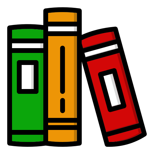 Book Generic Outline Color icon