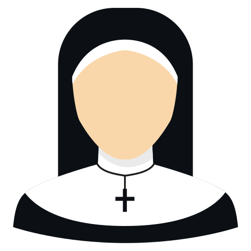 수녀 Generic Flat icon