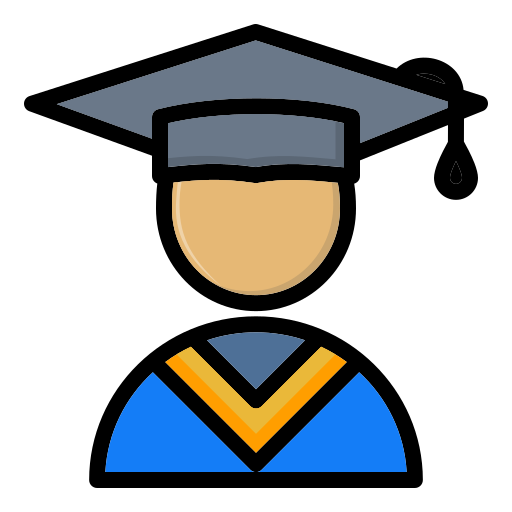 Graduated Generic Outline Color icon