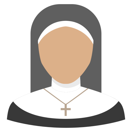 Nun Generic Flat icon