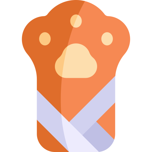 bandage Kawaii Flat icon