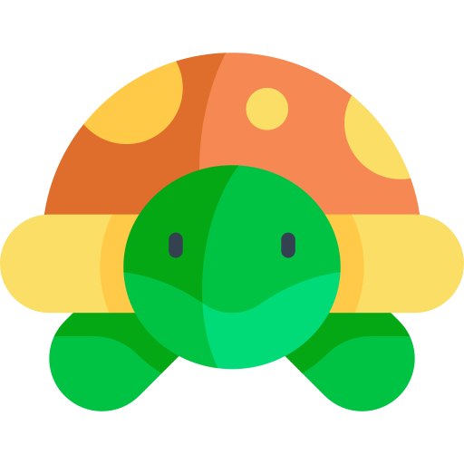 schildkröte Kawaii Flat icon