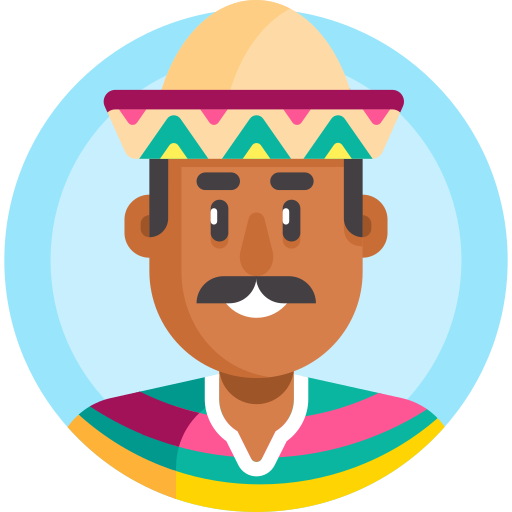 Mexican Detailed Flat Circular Flat icon