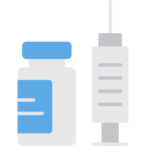 vaccination Generic Flat Icône