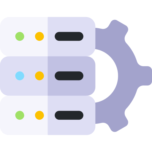 almacenamiento de datos Basic Rounded Flat icono
