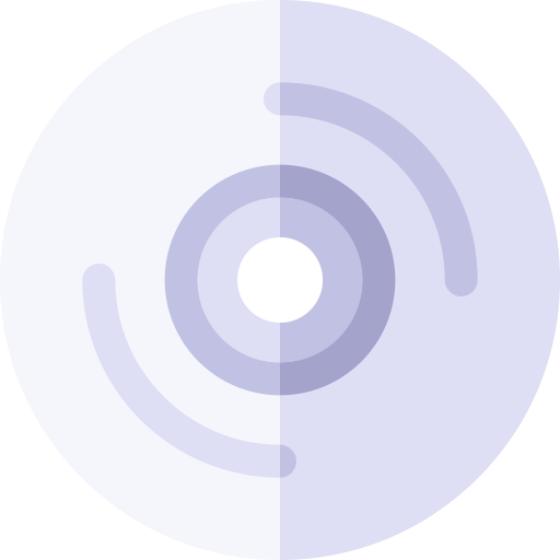 disco Basic Rounded Flat icona