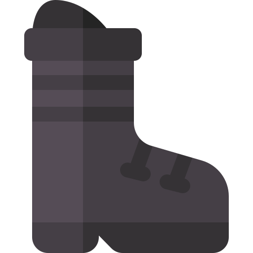 Ski boots Basic Rounded Flat icon