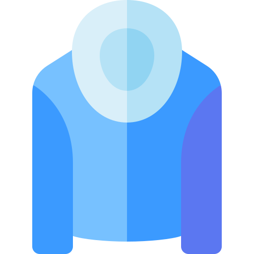 ファーコート Basic Rounded Flat icon